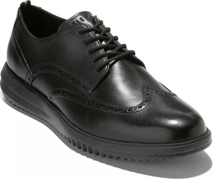 Cole Haan Men's Grand+ Wingtip Men's Leather Oxford Shoes