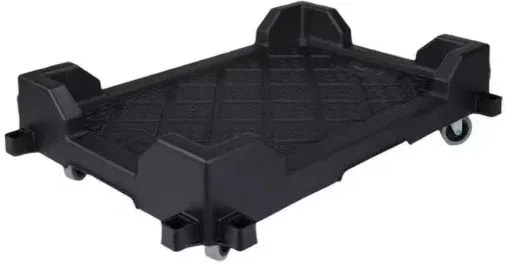 HDX 27 Gal. Storage Tote Taxi Dolly