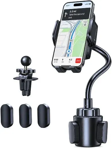 TECKNET Adjustable Cup Holder Phone Mount