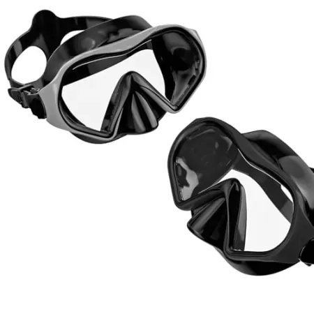 2-Pack Aegend Adult 180° Panoramic Anti-Fog Snorkel Mask
