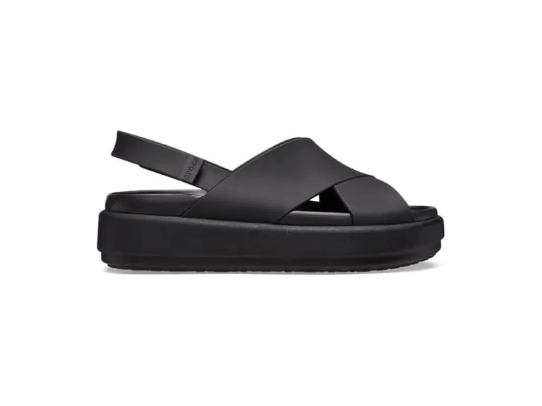 Crocs Women's Brooklyn Luxe Cross Strap Platform Sandals
