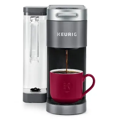 Keurig K-Supreme Single-Serve K-Cup Pod Coffee Maker Gray 66 oz Capacity