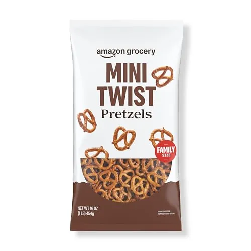 Amazon Grocery Mini Twist Pretzels 16oz