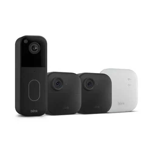 Blink Video Doorbell + Outdoor 4 XR Wireless Smart Security Cameras