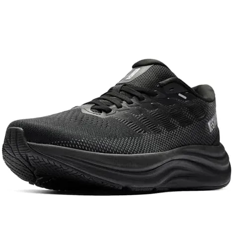 K-Swiss Men's Shadx Running Sneakers (Black)