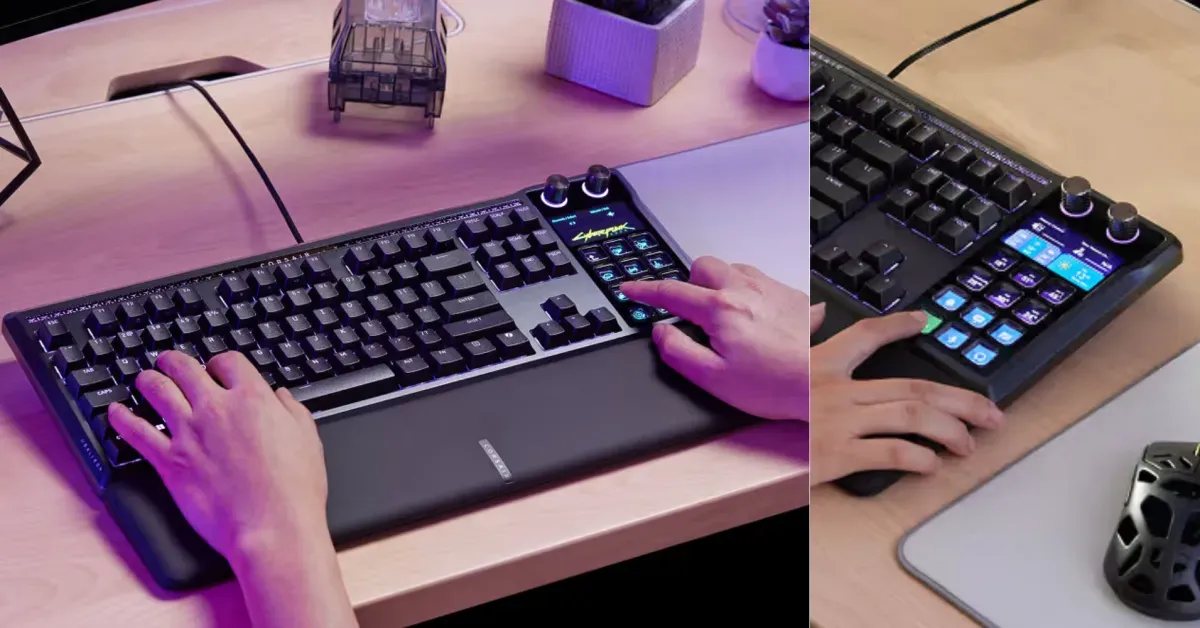 Corsair’s Galleon 100 SD mechanical gaming keyboard