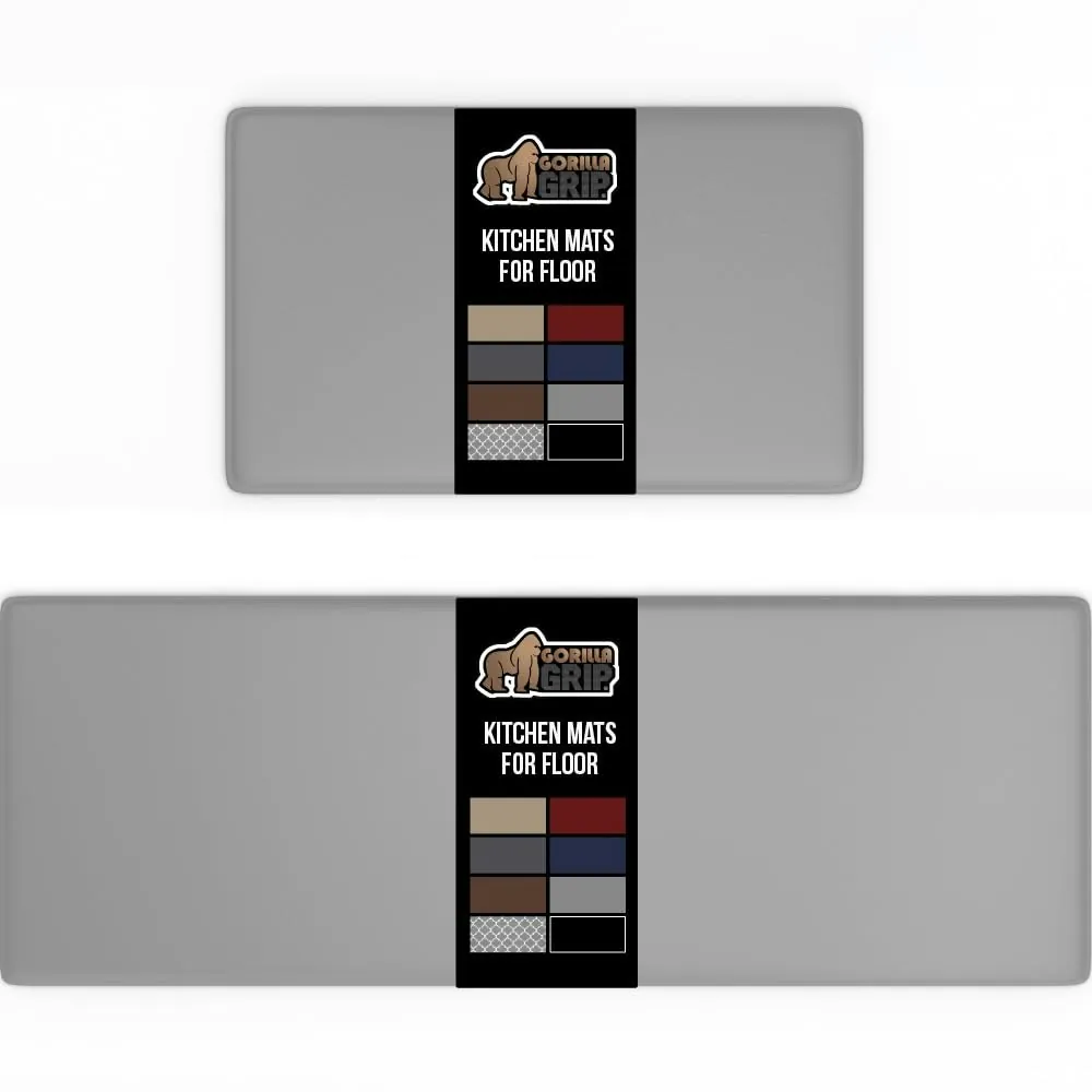 Gorilla Grip Cushioned Kitchen Mats Set of 2