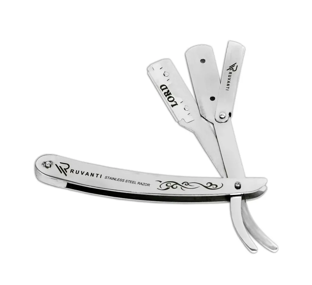 Ruvanti Straight Edge Razor for Men's Shave