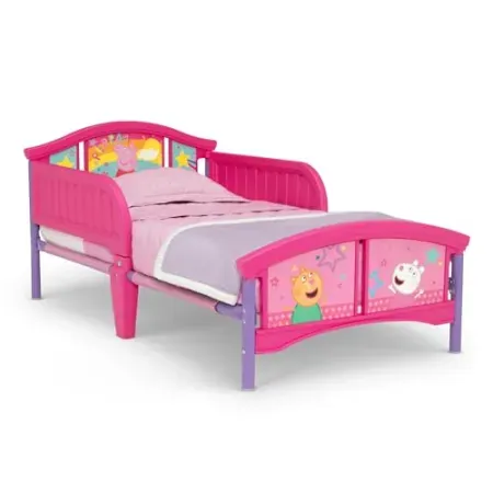 Delta Children Peppa Pig Plastic Toddler Bed
