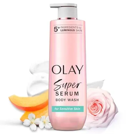 4-Count 20oz Olay Super Serum Body Wash for Sensitive Skin