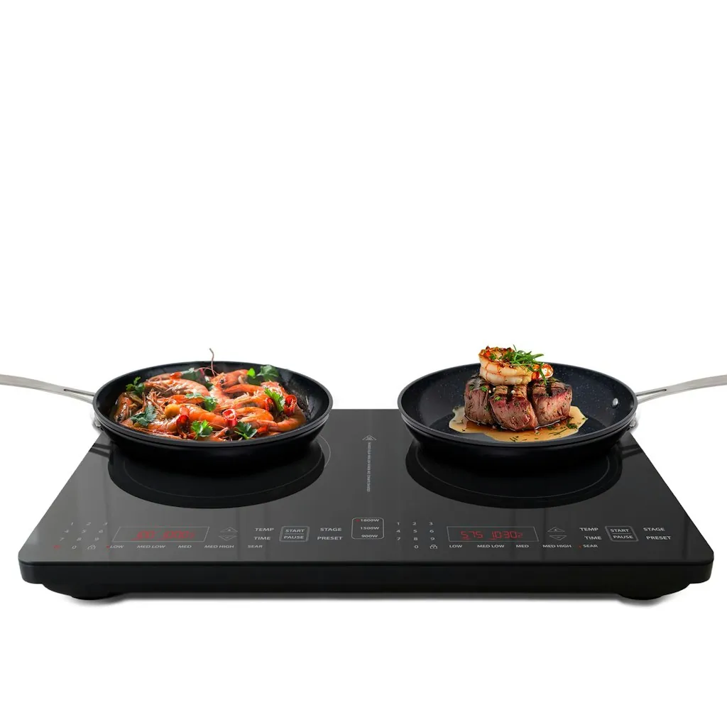 Nuwave Double Pro Induction Double Cooktop Countertop Burner