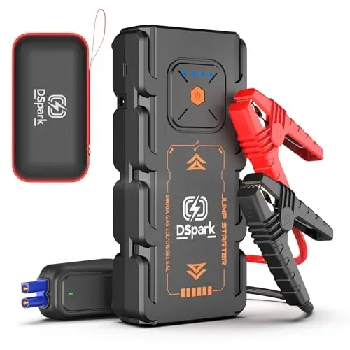 DSPARK 2000A/16000mAh and 4000A/24000mAh 12V Jump Starters