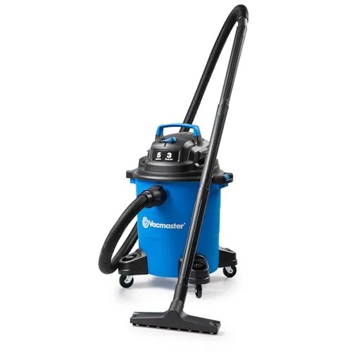 Vacmaster VOC507PF 5-Gal 3 Peak HP Utility Wet/Dry Vacuum