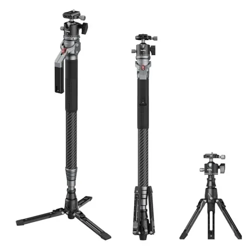 SmallRig 65.6" Carbon Fiber Ball Head Monopod