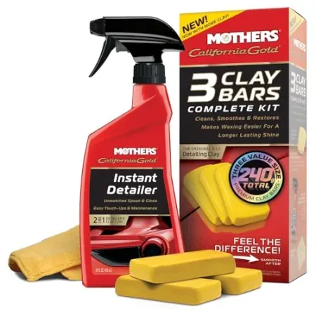 Mothers California Gold 3 Clay Bar Complete Kit