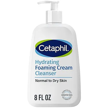 8-oz Cetaphil Cream to Foam Hydrating Facial Cleanser