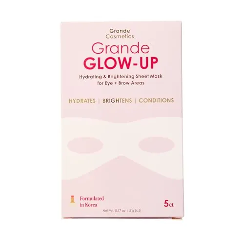 Grande Cosmetics GrandeGLOW Up Eye & Brow Sheet Mask Set