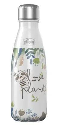 Chicco 17oz Stainless Steel Double Wall Vacuum Insulated Water Bottle