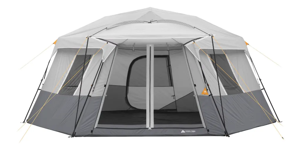 Ozark Trail 11-Person Instant Hexagon Cabin Tent