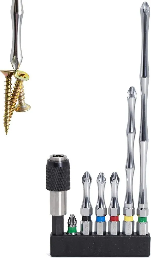 HitScrews PH2 Impact Driver Bit Set