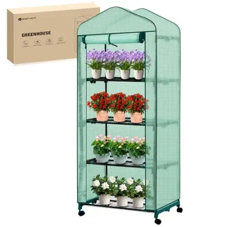 Yesker 4-Tier Indoor / Outdoor Mini Greenhouse