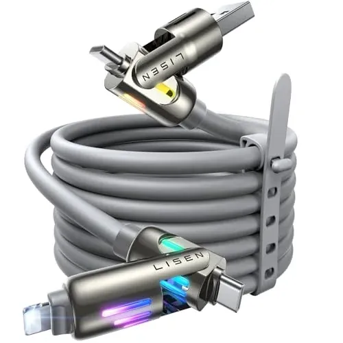 LISEN 240W 4-in-1 Charging Cable