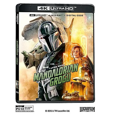The Mandalorian And Grogu (4K UHD + Blu-ray + Digital)