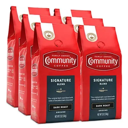 6-Pack Community Coffee Signature Blend Whole Bean Coffee (12 oz each)