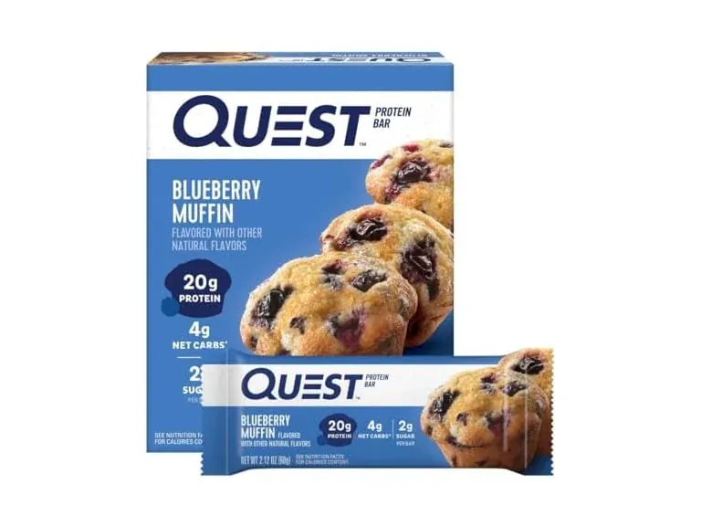 Quest Nutrition Blueberry Muffin Protein Bar 8.48 oz 4-Pack