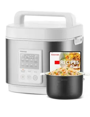 TOSHIBA 10-Cup Rice Cooker Heritage Bento Box