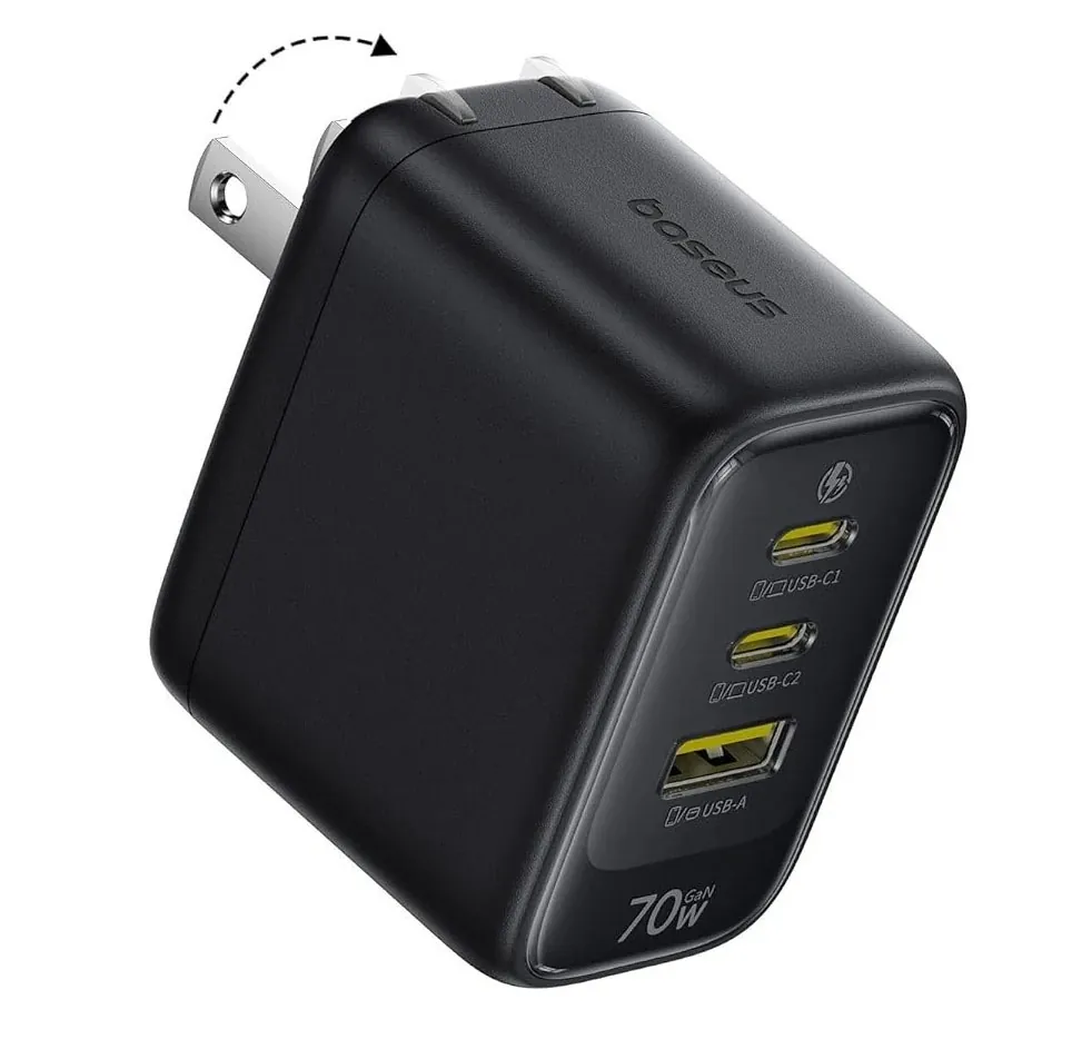 Baseus Enerfill 70W Dual USB-C Ports Charger