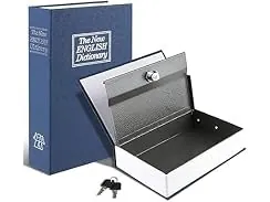 Tahoe Trails Book Safe w/ Key Lock