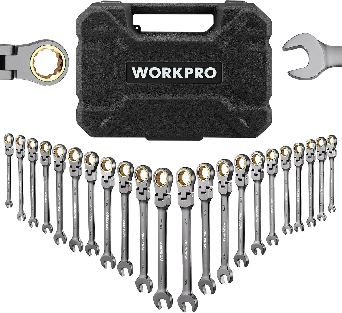 Workpro Ratcheting Wrench Set