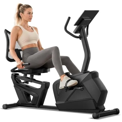 Cursor Fitness 16-Level Resistance Recumbent Exercise Bike