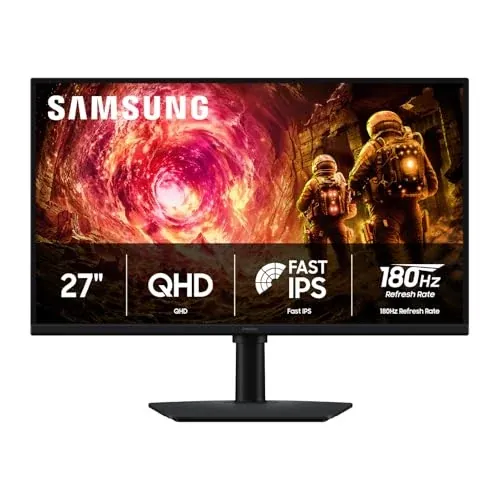 Samsung Odyssey G5 27" QHD 180Hz IPS Gaming Monitor