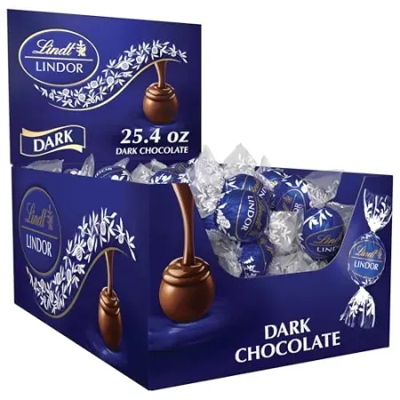 60-Count Lindt Lindor Chocolate Truffles (25.4oz)