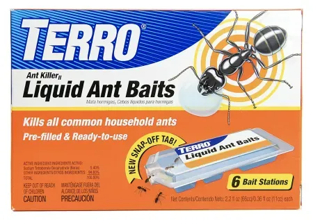 6-Pack TERRO T300 Liquid Bait Ant Killer Stations