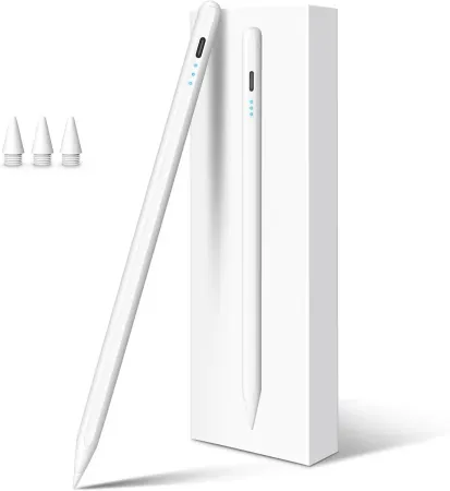 Digiroot USB-C Stylus Pen for iPad (2018-2026) w/ Palm Rejection