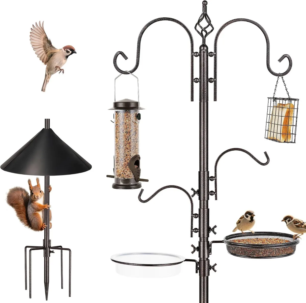 Bird Feeders Bird Feeding Station Kit by Erytlly