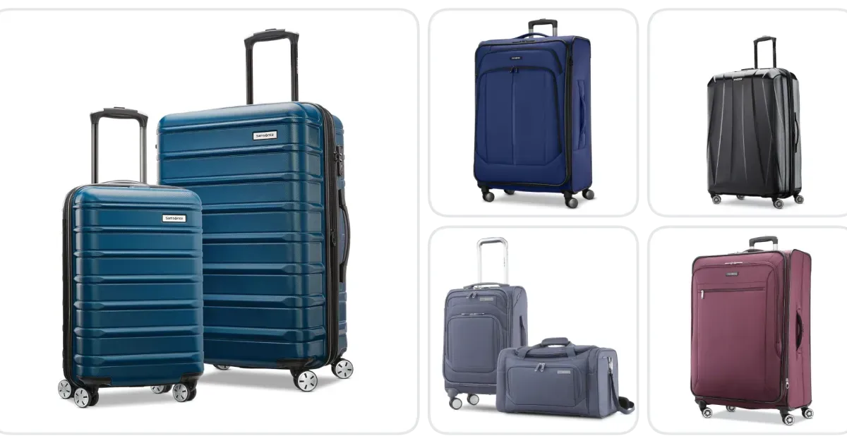 Samsonite Omni PC 20-Inch Carry-On, Teal