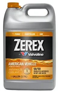 1-Gallon Zerex Valvoline American Vehicle Ready-to-Use Antifreeze/Coolant