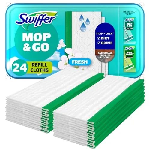 Swiffer Sweep + Mop, Wet Pads Refill