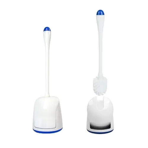 Toilet Bowl Brush and Holder 2-Set