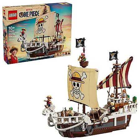 1376-Pc LEGO Netflix One Piece The Going Merry Pirate Ship Building Set