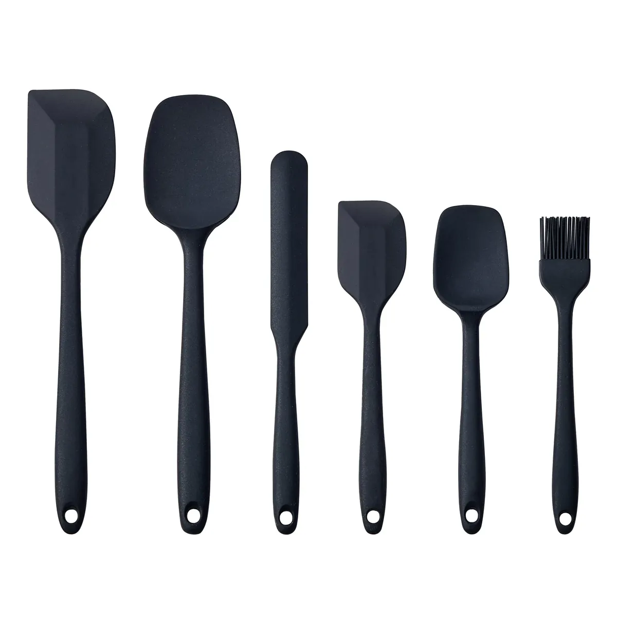 Silicone Spatula Set 6 Pieces