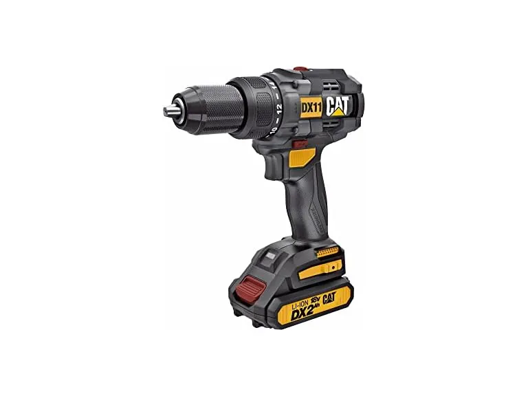 CAT DX11 18V Brushless Cordless Drill/Driver 1/2" 2x4Ah Batteries
