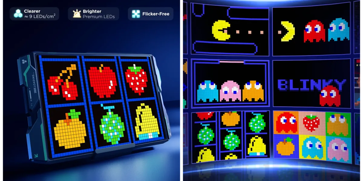 PAC-MAN Gaming Pixel Light