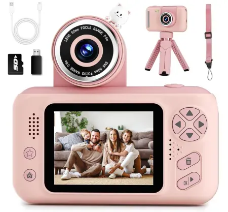 Makolle Kids Digital Camera with 32GB SD Card