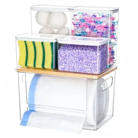 ICASA 5-in-1 Trash Bag Dispenser for 13/30/33 Gallon Bags