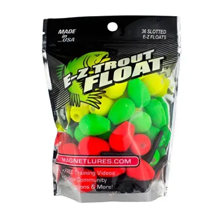 36-Count Trout Magnet E-Z Trout Floats